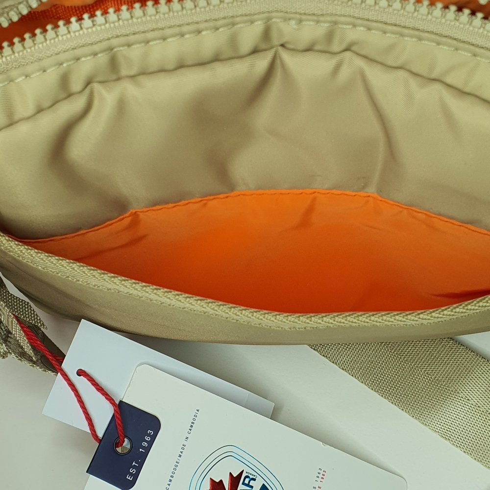 Pajar Beige Nylon Sling Crossbody / Belt Bag + FREE GIFT NWT - Picture 7 of 12